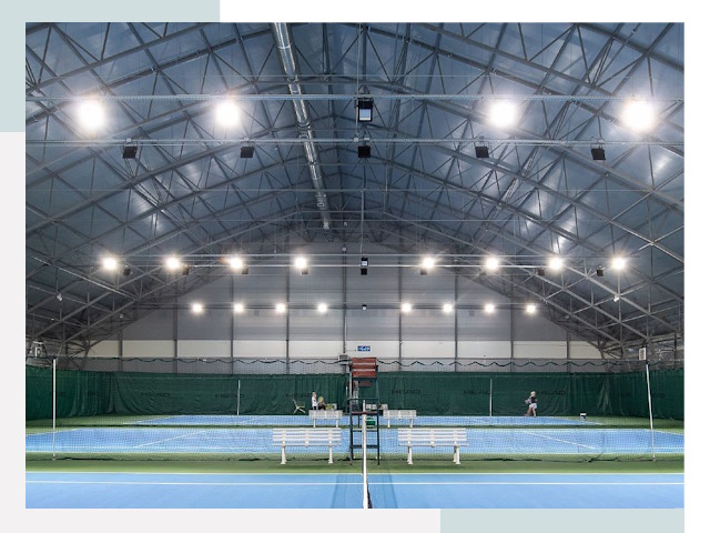 Строительство теннисных кортов в Кисловодск от 642 руб.