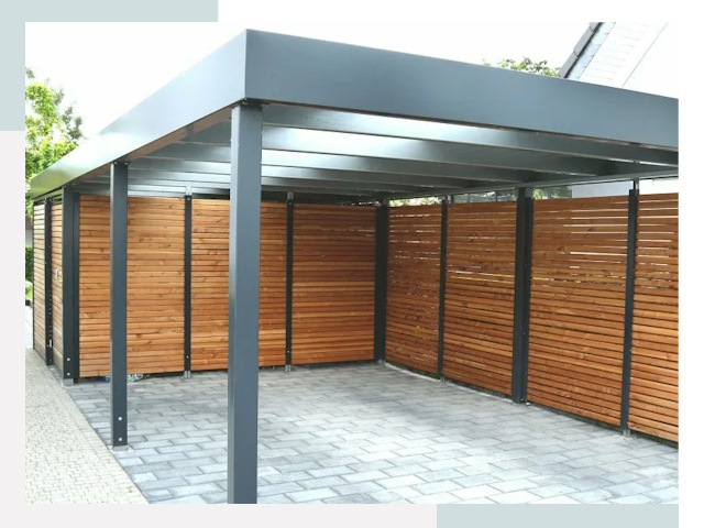 Навесы для парковки в Кисловодске