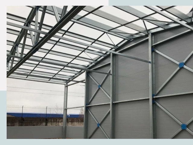 Каркасные ангары от СтальСтрой-Ксл по цене от 642 руб.