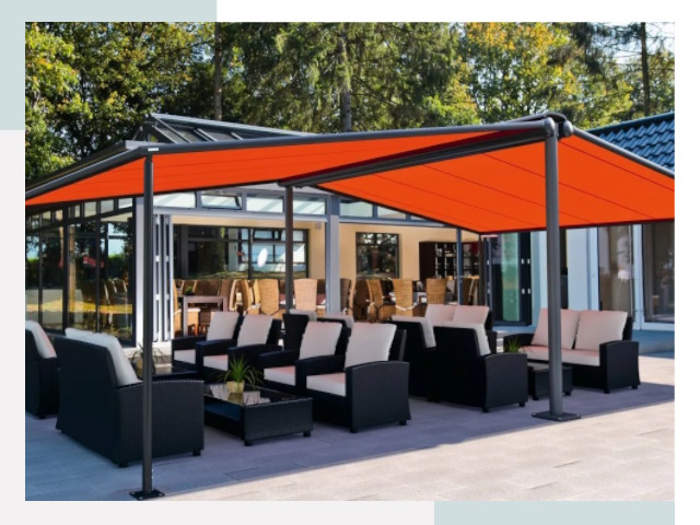 Навесы для кафе и ресторанов в Кисловодске