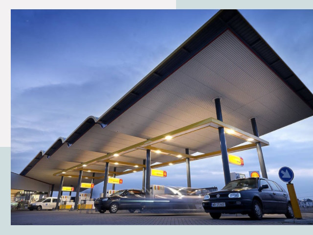Навесы для АЗС в Кисловодск от 642 руб. - Защита и комфорт