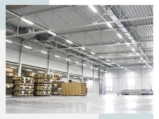 Освещение ангаров в Кисловодске