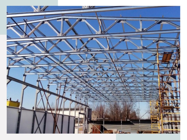 Металлокаркасы для складов в Кисловодске