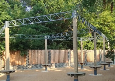 Терраса из металлоконструкций под ключ, проектирование, изготовление и монтаж от СтальСтрой-Ксл